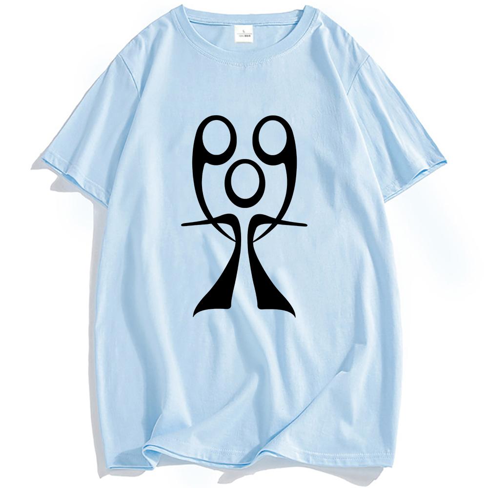 THE MARS VOLTA  Koszulki Unisex Streetwear Hip Hop Bawełniana Luźna Męska Damska Koszulka Moda Logo Grafika Nadrukowana Koszulka T-shirty