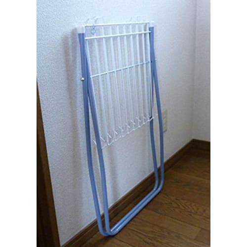 Kawase Universal Towel Hanger/Indoor Clothes Drying Rack, S-Type, Blue