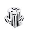 Metal Stainless Steel CB Lock Chastity Lock Penis Cage Cock Rings Chastity Ball Stretcher  Sex Toy Urethral Toy