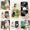 STG-LX1 Schutzhülle für Huawei Nova Y91 mit niedlichem Hunde-Cartoon-Motiv, weiche, stoßfeste Silikonhülle.