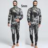 WEZHO Camouflage 5mm Two-Piece Wetsuit
