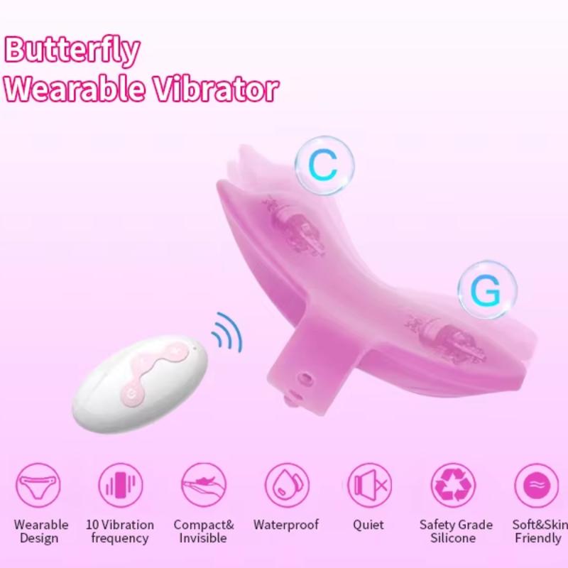 Remote Control Wearable Vibrator Egg Jumping Nipple Clitoral Stimulator G-spot Anal Massage Dildo Female Masturbator 18+