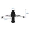Universal Three-Jaw Portable Monopod Projector & Phone Stand with Fill Light.
