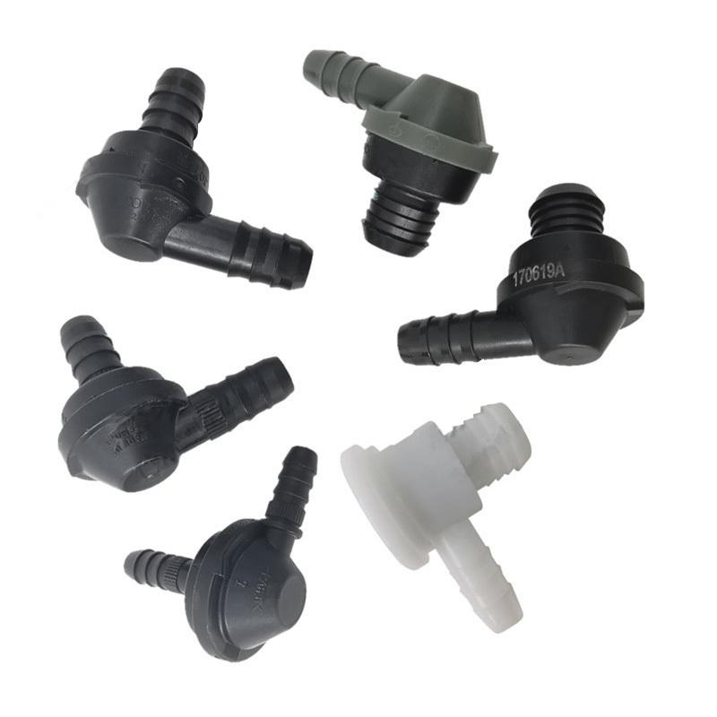 ID6 ID8 ID12 elbow 90 degree one-way valve L type non-return valve one way valve air pump vacuum check valve for car original1pc