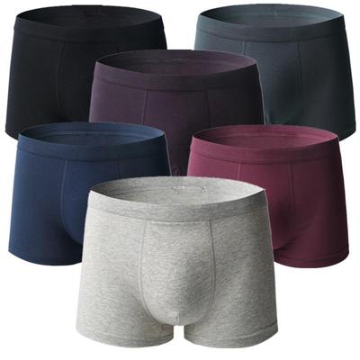 Soild Color apatiniai Didelio dydžio vyriški apatiniai drabužiai plius kelnaitės Didesnės medvilnės berniukiški bokseriniai šortai Patogios apatinės kelnės L XL 2XL 3XL 4XL 5XL 6XL