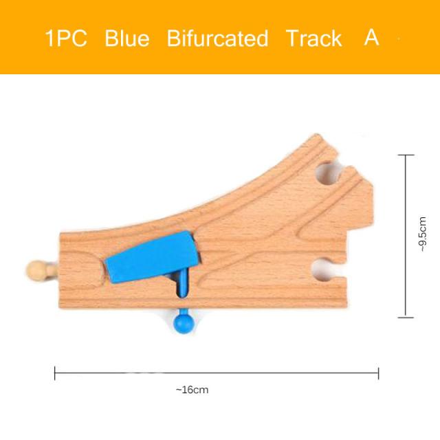 Tutti i Tipi di Giocattoli per Ferrovie su Binari di Legno Accessori per Binari del Treno in Legno di Faggio adatti per Binari di Marca Giocattoli Educativi per Bambini