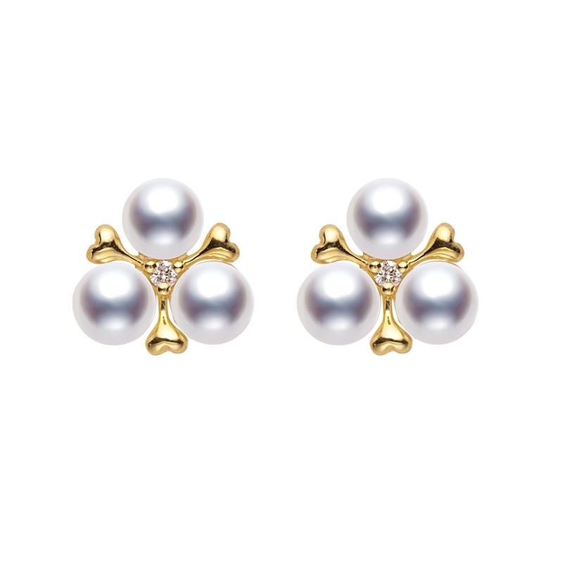

Genuine 925 Sterling Silver Exquisite Shell Pearl Zircon Earrings For Women Romantic Earrings Fine Hypoallergenic Jewelry Silver
