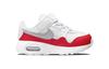 Nike Air Max SC Comfortable Cushioning Abrasion Resistant Cushioning, Wear Resistant Low top Running Shoes White Red CZ5361-108