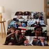 2026 Top Gun Tom Cruise Fighter Sign Art Flannel Blanket,Cozy Soft Throw Blanket for Home Bedroom Bed Sofa Picnic Office Cover