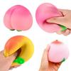 Peach Puree Decompression Ball Slowly Rebounds Decompression Toy For Adults And Children Fidget Sensory Toy Home Decoration