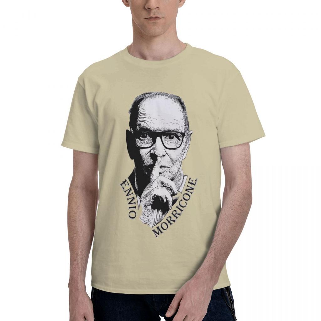 Ennio Morricone Movie Music Composer 100 Cotton Casual Breathable Confortable Man Designer Clothes Men Mens Shirt