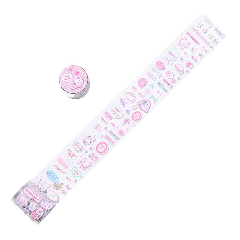 Say Something Graffiti Stickers: Sugar Poetry Series Notebook Decorative Tape