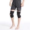 Sports Knee Pad Adjustable Compression Sleeve with Silicone Anti-Slip Strip Pre-Shaped Arc Breathable Neoprene Support