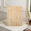 Necklace Tray Jewelry Making Bamboo Beading Board with Grooves Length Scales Multifunctional DIY Jewelry Design Organizer
