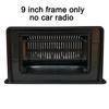 2 Din Car Radio 9“10” Universal Android Car Radio Fascia For Old Car Truck Motorhome Stereo Panel Dash Mounting Frame Trim Kit Face