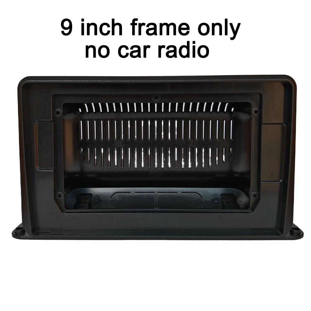 2 Din Car Radio 9“10” Universal Android Car Radio Fascia For Old Car Truck Motorhome Stereo Panel Dash Mounting Frame Trim Kit Face