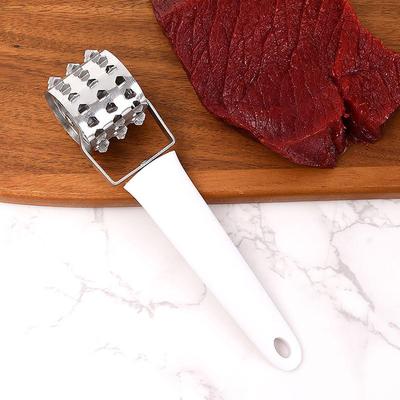 Stainless Steel Rolling Meat Tenderizer and Dough Puncher