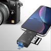 6 in 1 Type C/USB Card Reader 6 Port USB Disk Micro SD TF Memory Card Writer Mobile Phone Adapter Laptop Computer USB Extender