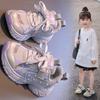 Spring and Autumn New Korean Style Fashionable Children's Soft Soled Dad Shoes, Running Shoes, Versatile Mesh Shoes