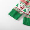 New European, American autumn and winter children's Christmas sweater boys and girls cartoon jacquard bottom pullover long-sleeved knitted sweater