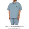 Abu Garcia Polo Shirt Water-Resistant Fishing Polo Blue Gray