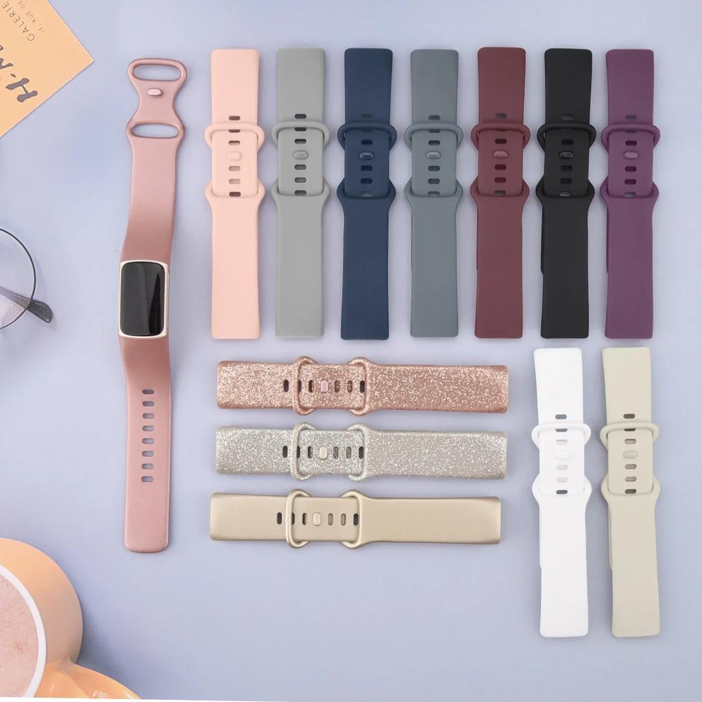 Armband für Fitbit Charge 5/6 Armband Handgelenkband Ersatz TPU Sportarmband für Fitbit Charge 5 Smartwatch Armband Zubehör