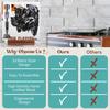 Now Playing Record Holder Wood Record Organizer Album Storage Shelves Holds Up To 5  Long Playing Record For Home Decoration