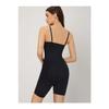 Larix Model Full Length Sports Corset Jumpsuit Corset 5 Zone Effective Push Up Corset Black Color