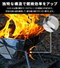 MOON LENCE Folding Stainless Steel Barbecue Pit for Compact and Perfect for Outdoor Includes Storage A101 Stove/Bonfire 2-4 People, Lightweight,