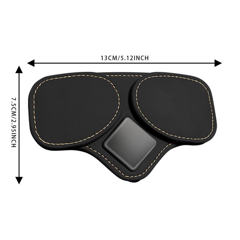 Sunglasses Clip For Car Visor Automotive Magnetic Tickets Glasses Hanger Car Interior Storage Hanger For Traveling Daily Commute