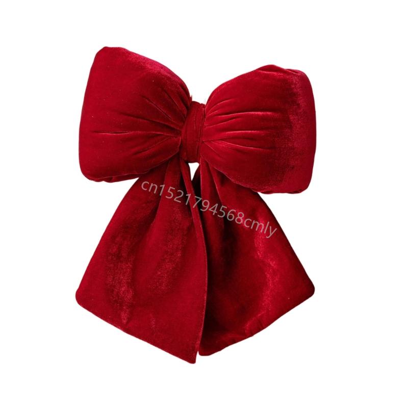 Holiday Velvets Ribbon Hanging Decoration For Restaurants Weddings And Seasonal Displays 6XDE