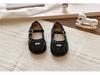 Spring 2026 Girls' Princess Flats: Soft Leather Buckle Shoes - Fashionable & Casual