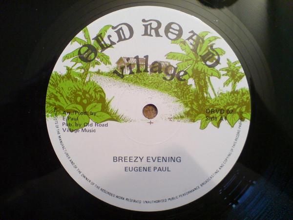 

12inch Record EUGENE PAUL Breezy Evening ORVD02 Old Road Villag UK Reggae Ska Dub Used