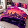 Grand Theft Auto 3Pcs Bedding Set Duvet Cover With Two Pillowcases For Bedroom Home Decoration