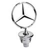1PCS Star Bonnet - Badge   Car Hood Front Chrome Logo Hood Marking   Benz C E S Class W204 W205 W212 W213 W211 W220  W223 BF1 F55