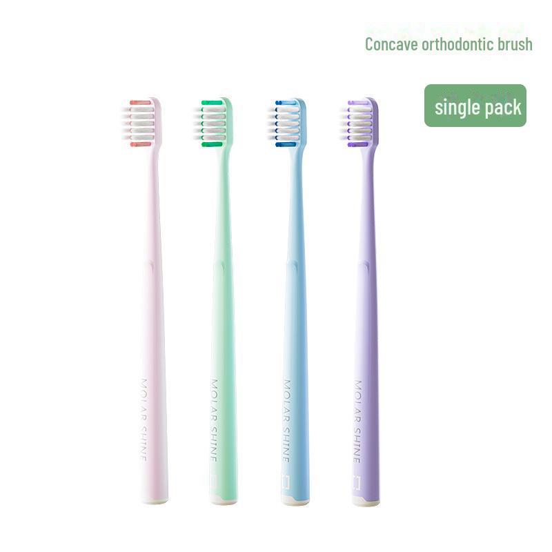 

Ортодонтическая зубная щетка U-образной формы: Улучшенный уход за полостью рта для взрослых и студентов