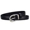 Belt Women'S First Layer Cowhide Black Thin Belt Genuine Leather Women'S Belt Classic Belt Women