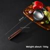 304 Stainless Steel Spatula Household Wooden Handle Utensils High Temperature Colander Shovel Kitchen Utensils Set Spoon Kitchen Utensils