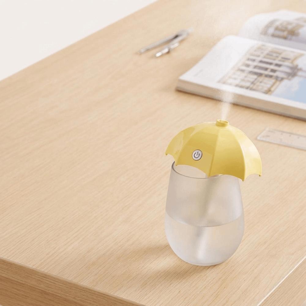 Creative Umbrella-Shaped Mini Mist Sprayer Ultra-Quiet Portable Humidifier Dorm Use