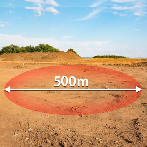 Firecore FRE205R Rotating Laser Self-Leveling Laser Level, Rotating Laser Level, Surveying Level, Leveling Receiver, Remote Control Included, Measurin