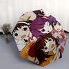 1pc Outdoor Umbrella with Anime Characters - Automatic Opening/Closing, Portable 3-Fold Design, 8-Rib Iron Frame - Perfect Gift for Fans, Travele