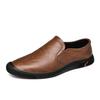 Men Casual Shoes Business Formal Wear Flats Mens Slip On Moccasins Mens Loafers Leather Casual Loafers  New Driving Shoes