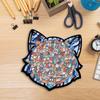 1 Set Puzzle ad Incastro a Forma di Gatto Carino Puzzle in Legno di Gatto Gioco di Puzzle per Adulti Bambini Giocattolo Educativo per Serate di Giochi in Famiglia Sollievo dallo Stress