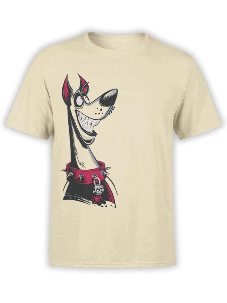Fantucci Psycho Pup TShirt Crazy Cartoon Dog Tee Unisex S