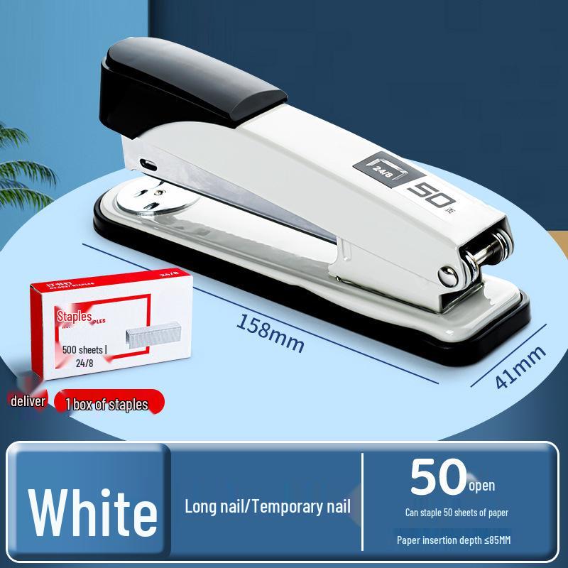 Universal Heavy-Duty Stapler - Labor-Saving, Thickened Design for All Sizes (Large, Medium, Small)