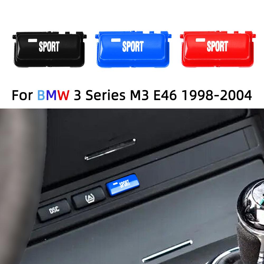 

Замена переключателя для BMW 3 серии M3 E46 1998-2004, автомобильная панель управления, кнопка выключения Sport Ecopro для BMW E46