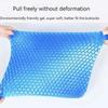 Gel Seat Cushion Honeycomb Breathable Automotive Summer Decompression Pad for Back Tailbone Pain Home Office Wheelchair