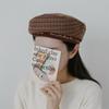 Women's FW Cursive Beret Fashion Hat