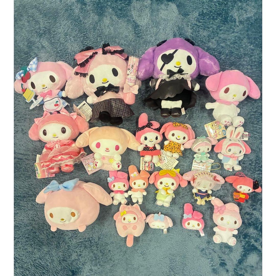 My Melody stuffed toy set 20 pieces