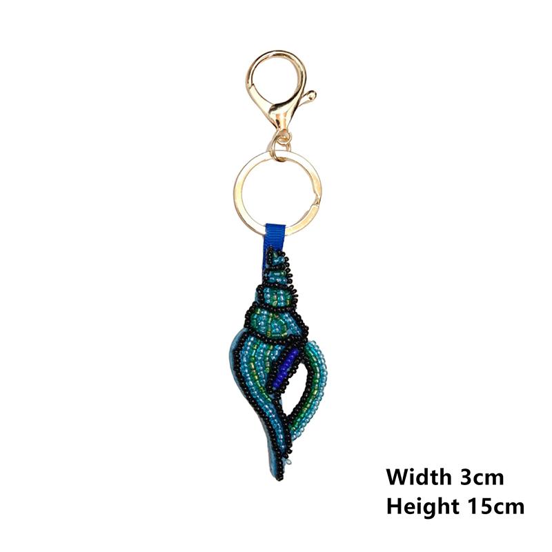 

Бисерная нашивка с пайетками Краб Морская звезда Ракушка Раковина Брелок для украшения Шарм для сумки Декор